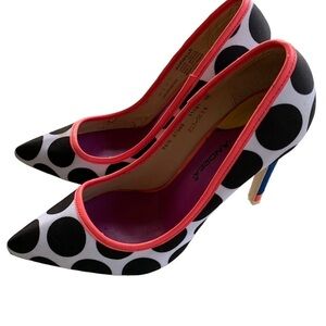 Andrea High Heels Women’s Shoes Size 6 Polka Dot Stilettos